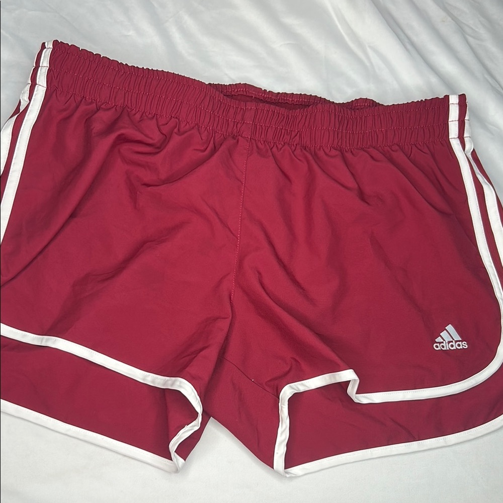 Adidas Women's Red Shorts